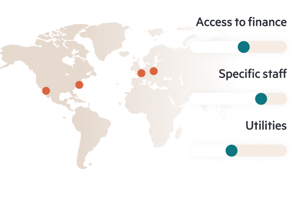 Streamline the site selection decision